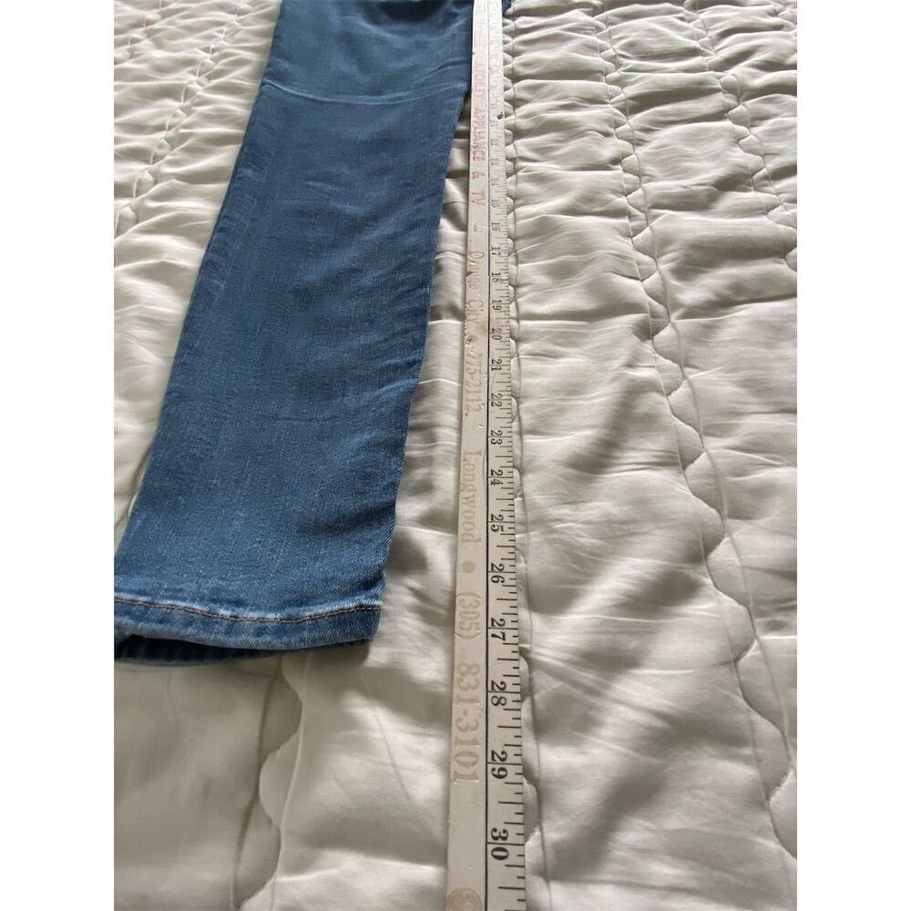 Banana Republic Mid Rise Skinny Jeans Blue Size 26 - Picture 10 of 13
